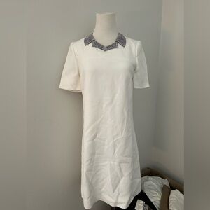 Ermanno Scervino white short sleeve dress size 40(small)